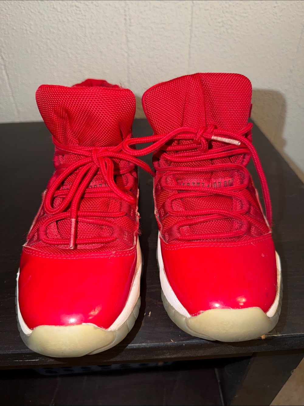 Jordan Red Kids Basketball Sneakers